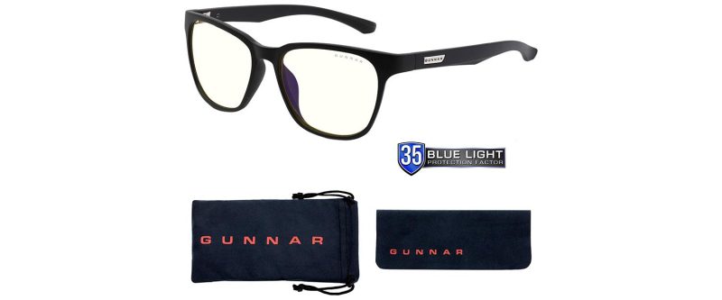 Компютърни очила GUNNAR Berkeley Onyx, Clear, Черен - Image 4