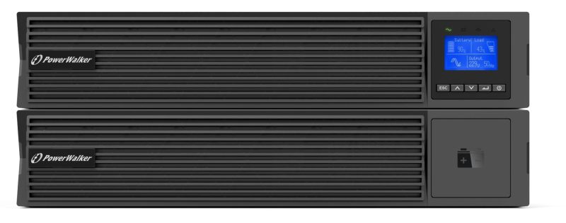 UPS POWERWALKER VFI 3000 ICR IoT  PF1 3000VA/ 3000 W, On-Line - Image 2