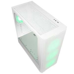 Кутия Kolink Unity Solar ARGB Mesh Mid-Tower, White - Image 2