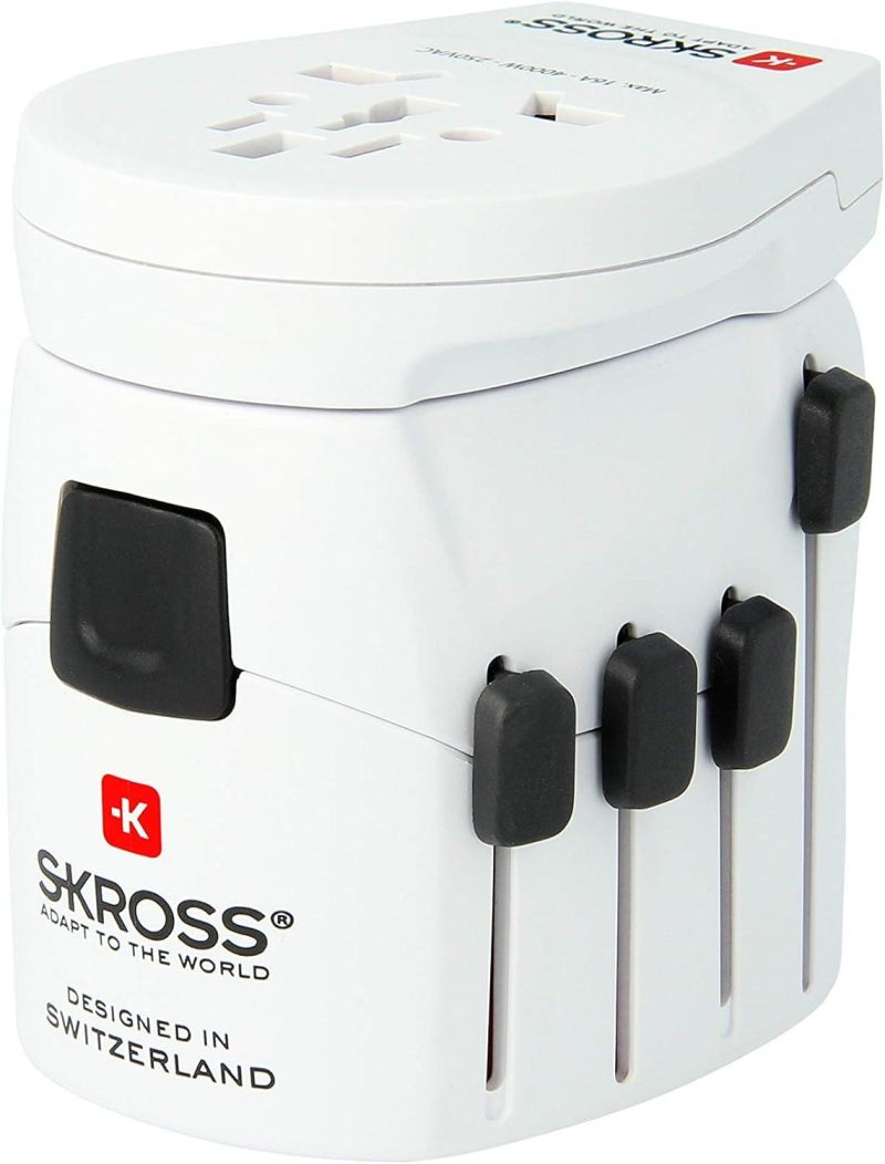 Адаптер SKROSS PRO USB, 1.302539, World, Бял - Image 3