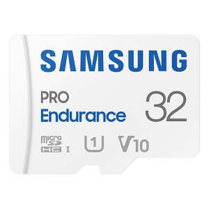 Карта памет Samsung PRO Endurance, microSDHC, UHS-I, 32GB, Адаптер