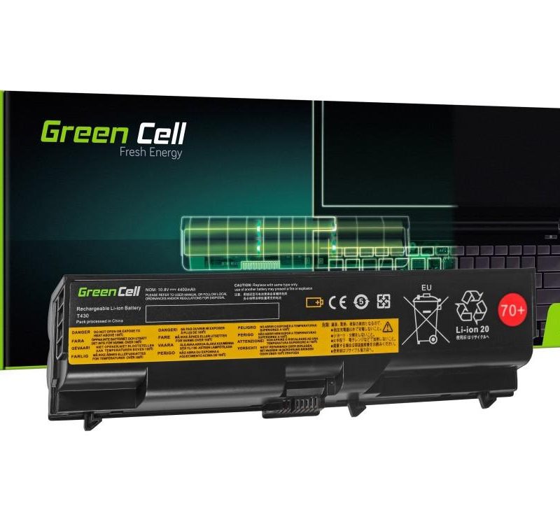 Батерия  за лаптоп GREEN CELL, IBM Lenovo ThinkPad L430 L530 T430 T530 W530 42T4790, 10.8V, 4400mAh
