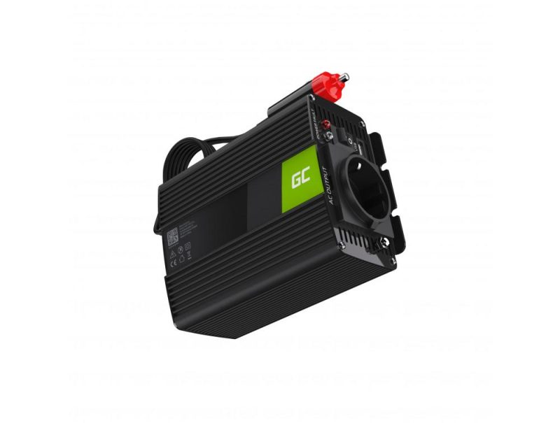 Инвертор GREEN CELL, 12/220V,  DC/AC, 150W/300W, Чиста синусоида - Image 2