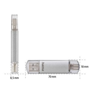 USB памет HAMA Тип USB-C/UBS 3.0  Laeta, 64GB, 40GB/s - Image 8