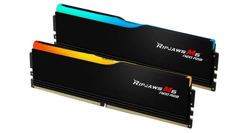 Памет G.SKILL Ripjaws M5 Neo RGB Black 64GB(2x32GB) DDR5-6000 - AMD EXPO - Image 3