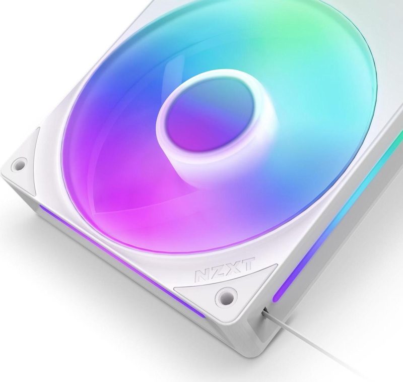 Комплект вентилатори NZXT F280 White RGB Core - Image 4