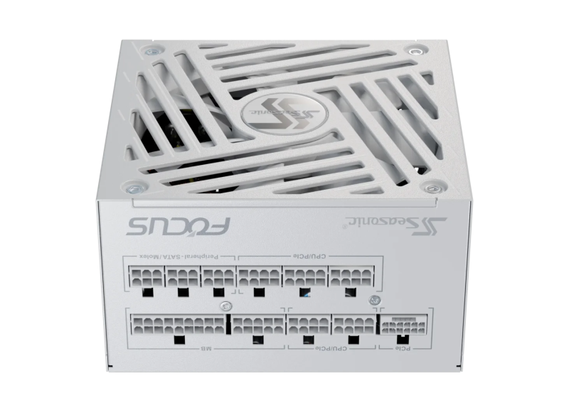Захранващ блок SEASONIC FOCUS GX-850 White - 850W 80+ Gold, ATX 3.1, PCIe 5.1, Fully Modular - Image 6