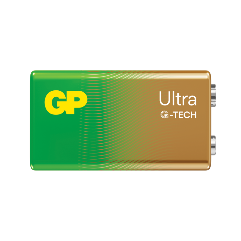 Алкална батерия GP ULTRA 6LF22 /6LR61, 9V, 1 бр., 1604AU21-SB1 - Image 2