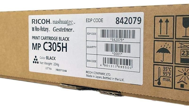 Тонер касета RICOH Yellow MP C305, 4000 стр.- MP C305, C305 SP, C305 SPF, 842080