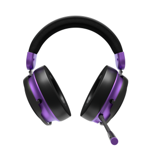 Геймърски безжични слушалки Dark Project Sono Wireless - Black/Violet - Image 3