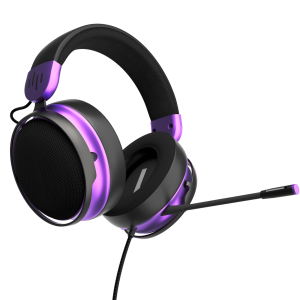Геймърски слушалки Dark Project Sono Wired - Black/Violet - Image 3