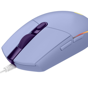 Геймърска мишка Logitech G102 LightSync, RGB, Оптична, Жична, USB, Лилав - Image 2