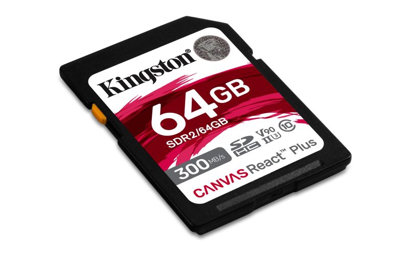 Карта памет Kingston Canvas React SDXC 64GB - Image 2