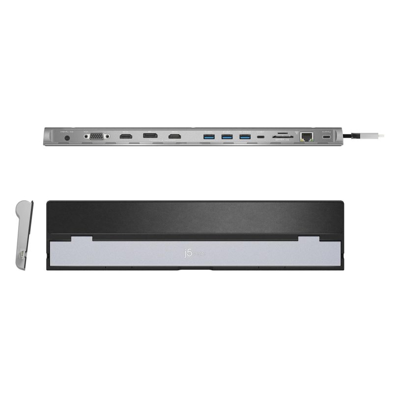 Докинг станция j5create JCD543, За три монитора, 100W  PD - Image 4