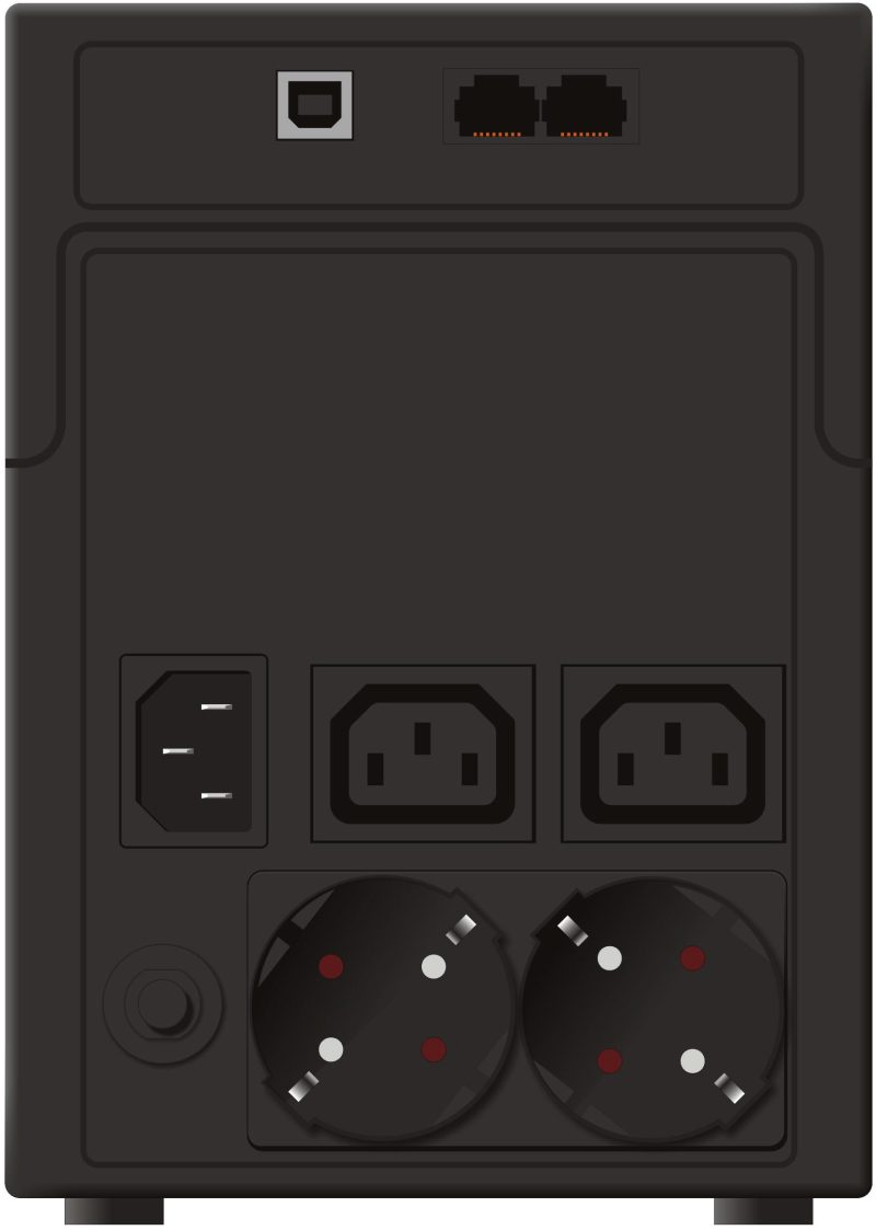 UPS POWERWALKER VI 1200 SHL LCD, 1200VA, Line Interactive - Image 3