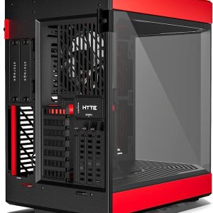 Кутия HYTE Y60 Tempered Glass, Mid-Tower, Черно и Червено - Image 4