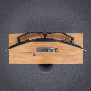 Стойка за монитор HAMA, 3 монитора, 13" - 27", 118495 - Image 8