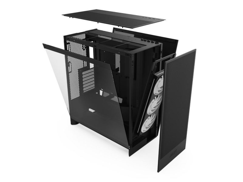 Кутия NZXT H7 Flow 2024 Edition Black - Image 8