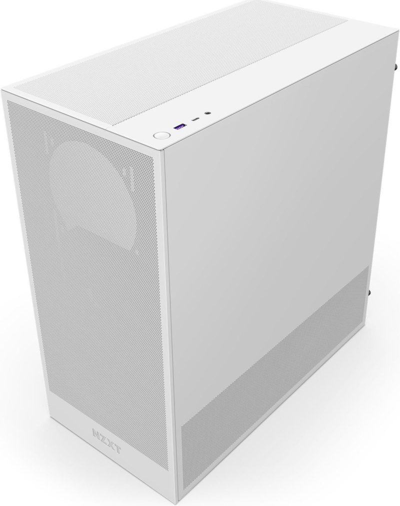 Кутия NZXT H5 Flow 2024 White, Mid-Tower - Image 3