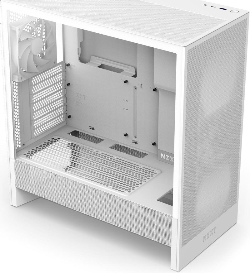 Кутия NZXT H5 Flow 2024 White, Mid-Tower - Image 2