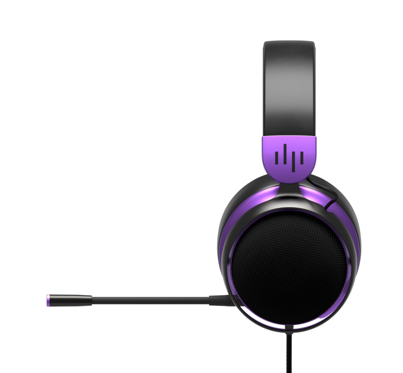 Геймърски слушалки Dark Project Sono Wired - Black/Violet - Image 6