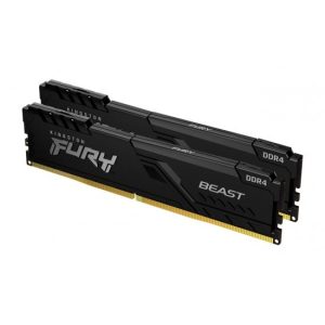 Памет Kingston FURY Beast Black 64GB(2x32GB) DDR4 3200MHz KF432C16BBK2/64 - Image 2