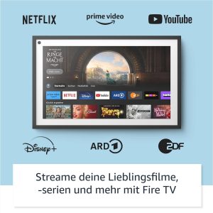 Смарт тонколона Amazon Echo Show 15, Сензорен екран, Fire TV, Черна - Image 3