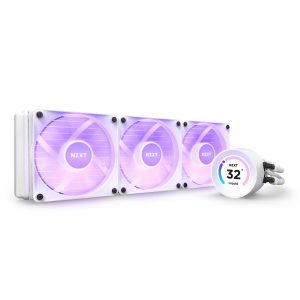 Охладител за процесор NZXT Kraken Elite 360 RGB White, LCD Display - Image 5