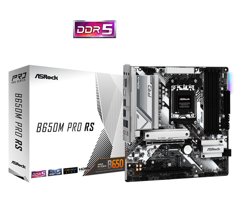 Дънна платка ASRock B650M PRO RS - Image 5