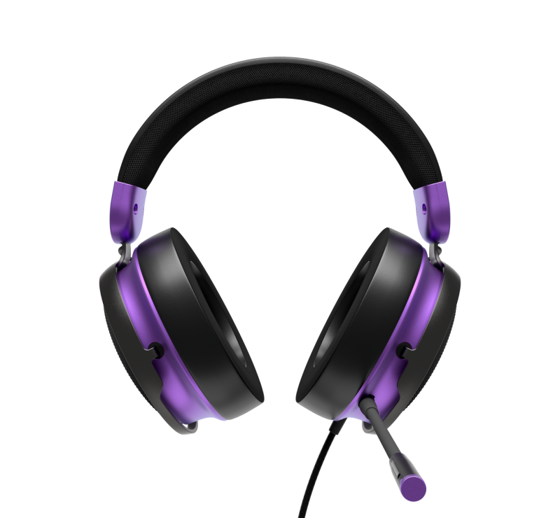 Геймърски слушалки Dark Project Sono Wired - Black/Violet - Image 4