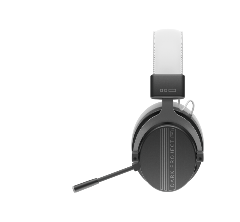 Геймърски безжични слушалки Dark Project Vexo Wireless - Gray - Image 7
