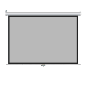 Проекторен екран за стена ESTILLO Roller Projector, 180 x 180, 1:1