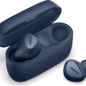 Блутут слушалки Jabra Elite 4, Navy - Image 2