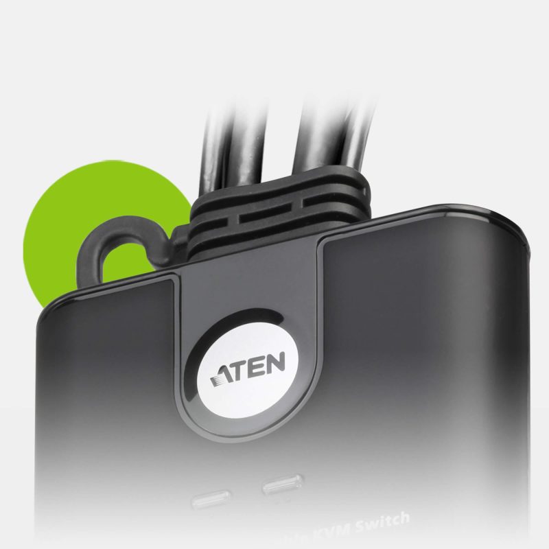 Превключвател KVM ATEN CS22HF, Дву портов USB HDMI - Image 3