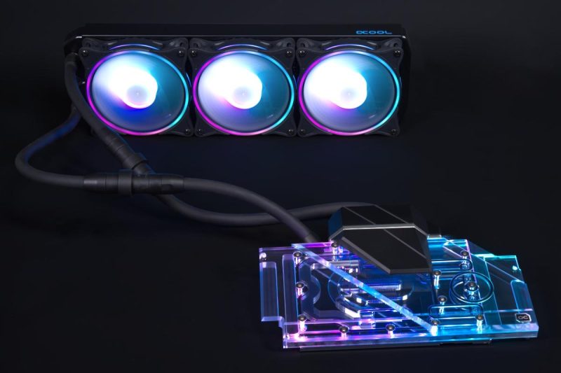 Система с водно охлаждане Alphacool Eiswolf 2 AIO - 360mm RTX 3080/3090 TUF with Backplate - Image 4