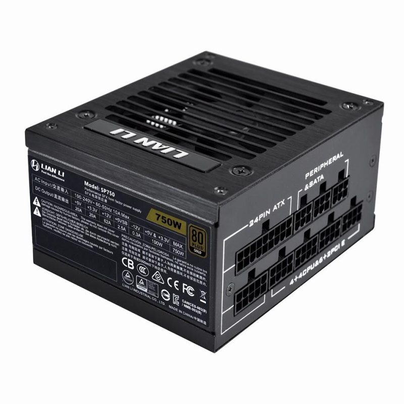 Захранващ блок Lian Li SP750 750W 80+ Gold SFX, Full Modular - Image 5