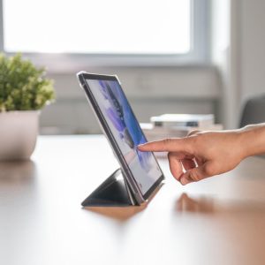 Калъф за таблет HAMA Fold Clear, За Samsung Galaxy Tab S7 FE/S7+/S8+ 12.4", Място за писaлка(S-pen), 217134 - Image 11