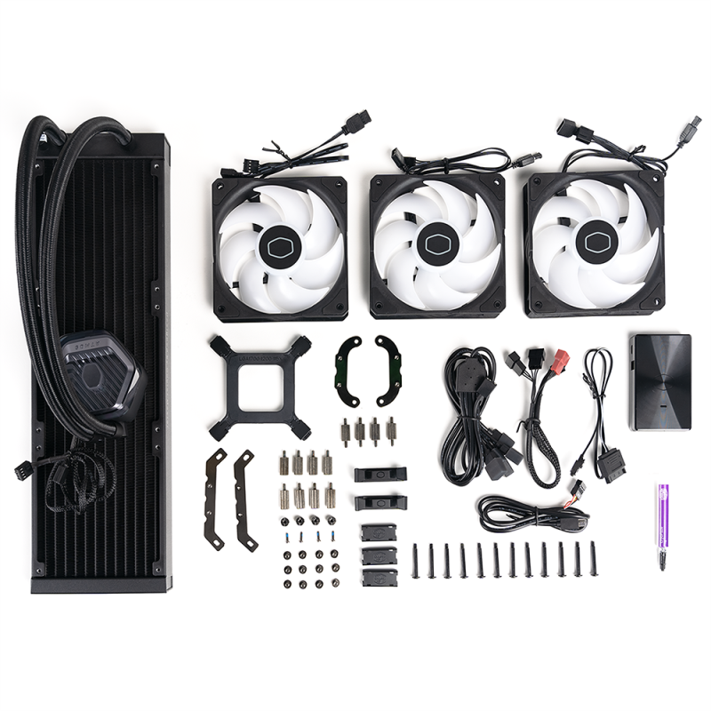 Охладител за процесор Cooler Master MasterLiquid 360 Atmos Black - Image 5