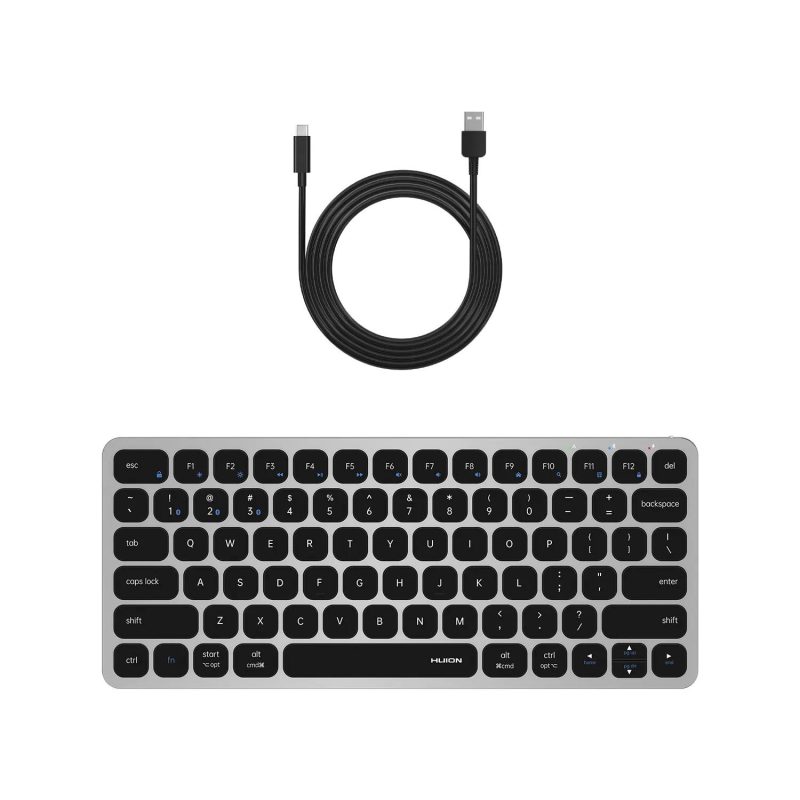 Безжична клавиатура Huion HB186S, За графичен таблет, Bluetooth 5.1 - Image 8