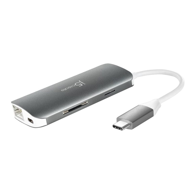 Докинг станция j5create Multi-Port JCD383, USB, HDMI, Ethernet, SD, microSD - Image 2