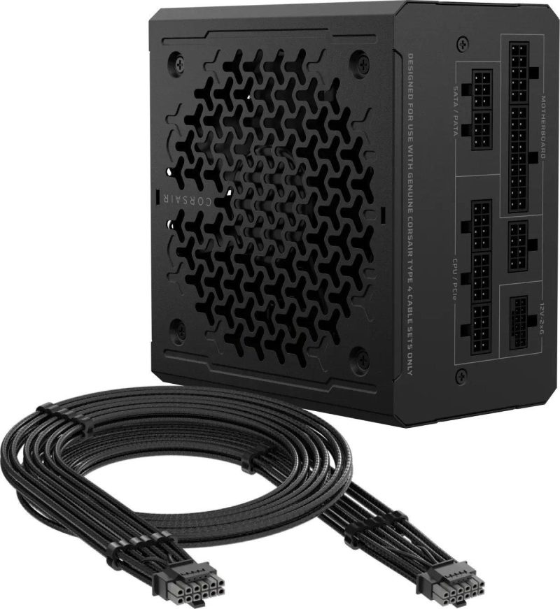 Захранващ блок Corsair RM1000e 1000W 80+ Gold ATX 3.1, Fully Modular - Image 5