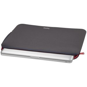 Калъф за лаптоп HAMA Neoprene, До 40 cm (15.6"), Цип, Сив - Image 2
