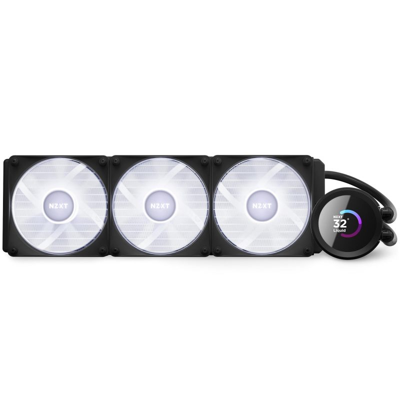 Охладител за процесор NZXT Kraken 360 RGB Black, LCD Display - Image 12