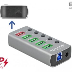 USB хъб, 7-портов, DELOCK-63263 - Image 3