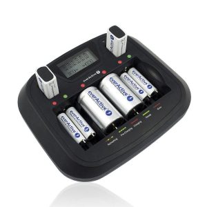 Зарядно у-во Universal Charger  NIMH R6,03,14,20,22 с микропроцесор NC900U  EVERACTIVE - Image 3