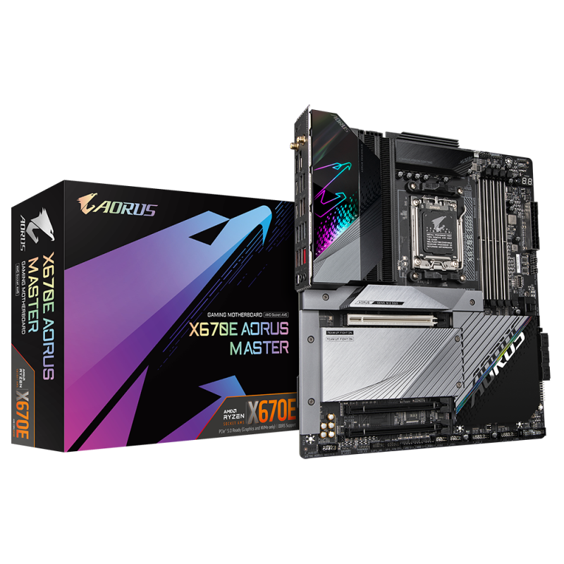 Дънна платка GIGABYTE X670E AORUS Master Socket AM5 - Image 5