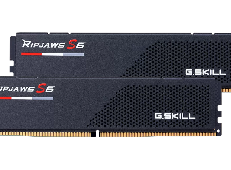 Памет G.SKILL Ripjaws S5 Black 32GB(2x16GB) DDR5 6400MHz CL32 F5-6400J3239G16GX2-RS5K