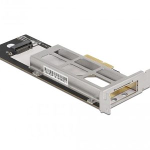 Подвижна стойка Delock PCI Express Card за 1 x M.2 NMVe SSD, Нисък профил