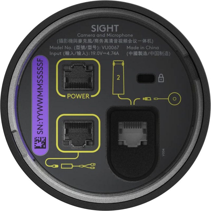 Видеоконферентна камера Logitech Sight Tabletop Camera - Image 5