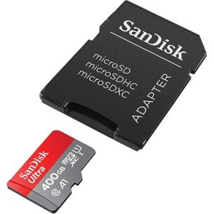 SanDisk Карта памет Ultra microSDXC,400GB + SD Adapter + 98MB/s Class 10 UHS-I A1 - Image 2
